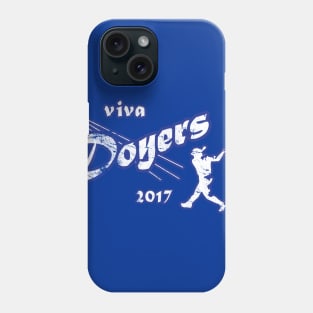 Viva Doyers 2017 Mexican Pride Vintage Los Angeles T-Shirt Phone Case