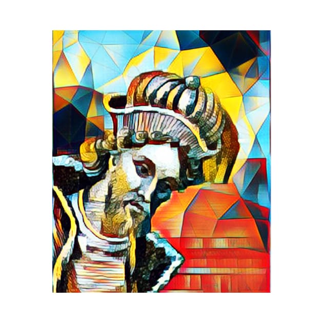 Dionysius of Halicarnassus Abstract Portrait | Dionysius of Halicarnassus Artwork 2 by JustLit