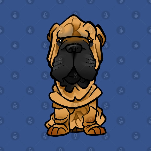 Shar Pei by binarygod