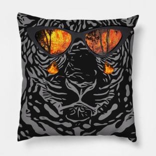 Burning Amazon Rain Forest Pillow