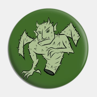 Cactus Gargoyle Pin