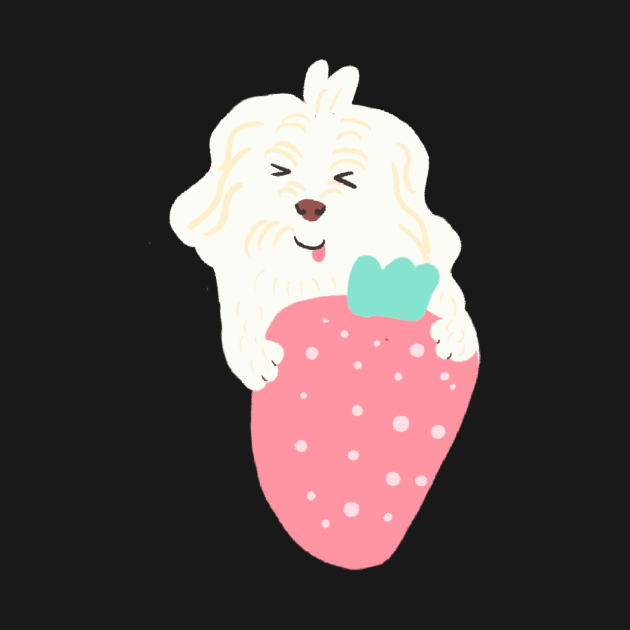 Strawberry Maltipoo by PatternbyNOK