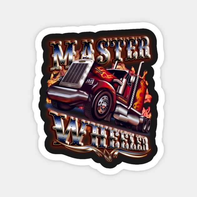 Road Master Magnet by monoguru