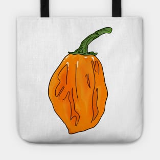 Habanero Orange Chili Pepper Tote