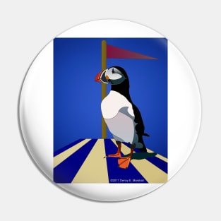 Circus Puffin Pin