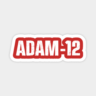 Adam 12 - 70s Cop Show Logo Magnet