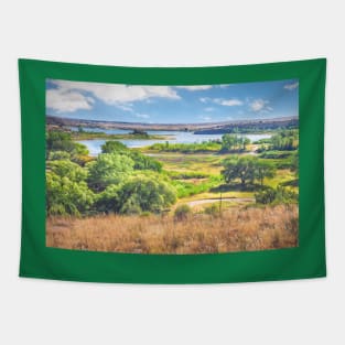 Lake Etling Black Mesa State Park Oklahoma Tapestry