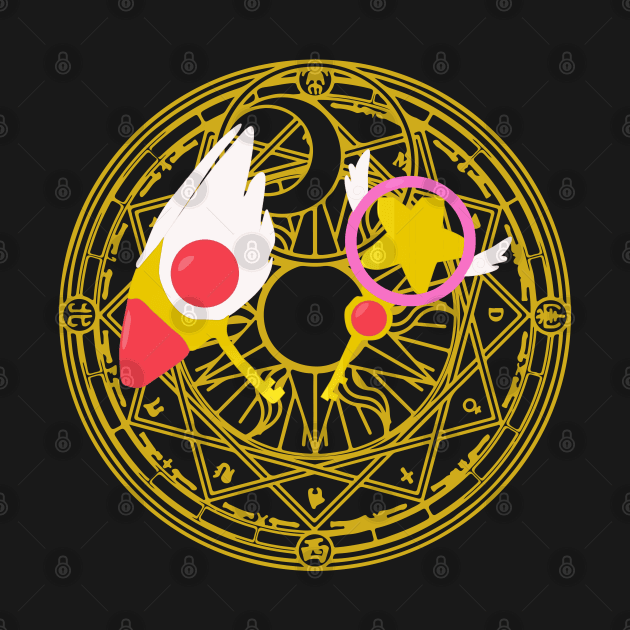 Cardcaptors Magic Circle Tee by mandidesign