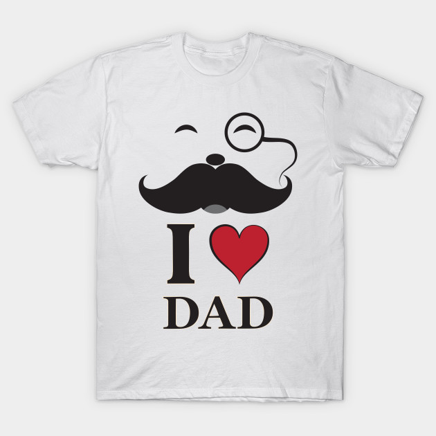 Ajh I Love My Dad T Shirt Hrdsindia Org