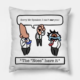 The Noes Have It Pillow