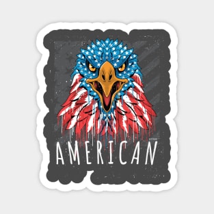 American Eagle head Magnet