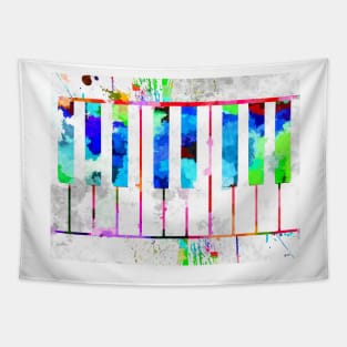 Piano Keyboard Tapestry