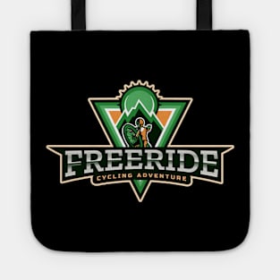 Freeride Cycling adventure for bike lover Tote