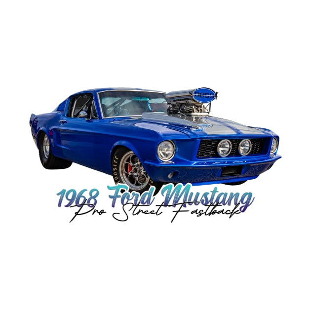 1968 Ford Mustang Pro Street Fastback by Gestalt Imagery