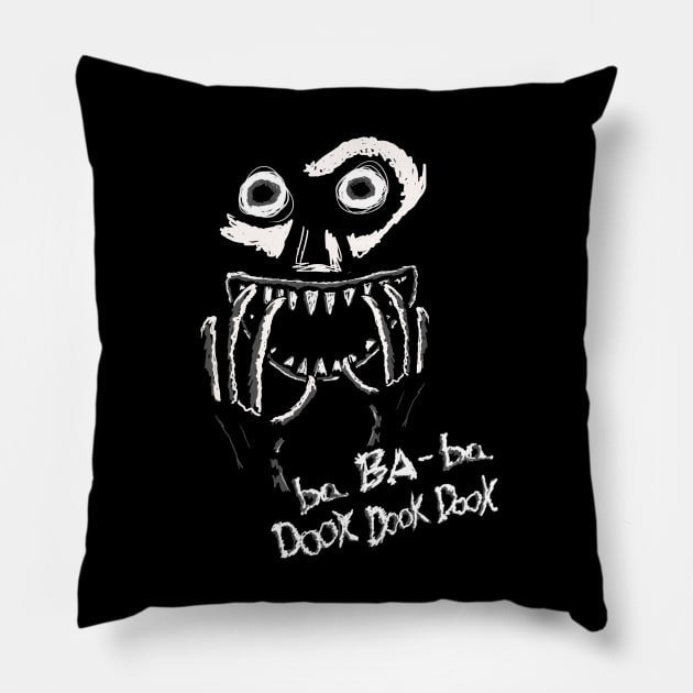 The Babadook Pillow by Thepyschedcrisp