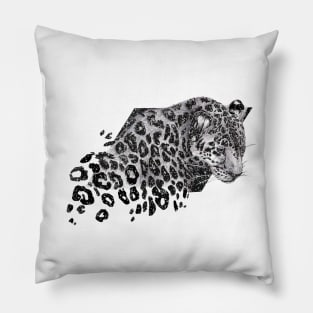 Cosmic Leopard Pillow