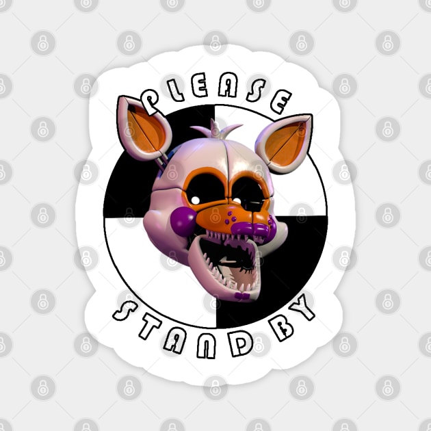 Lolbit - Please Stand By FNAF Magnet by Toribit