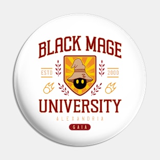 Black Mage University Pin