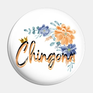 Chingona Vibes Sticker Pin