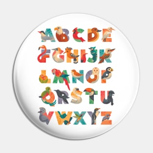 Aerialphabet Pin