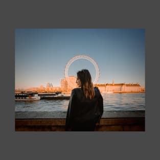 London Eye Portrait - London T-Shirt