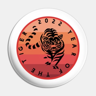 2022 Year of the Tiger Chinese New Year Pin