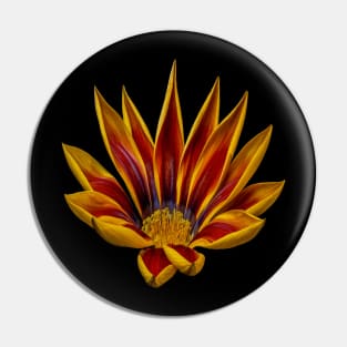 Gazania Rigans Cut Out Pin