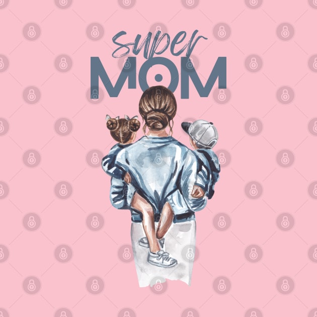 Super Mom by Koala Tees