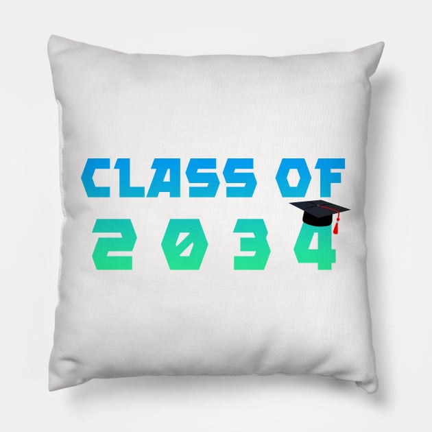 class of 2034 Pillow by Dolta