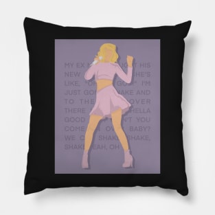 Shake It Off Poster Print Pillow