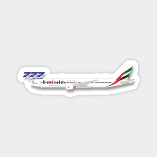 Emirates Airways Boeing 777 airliner Magnet