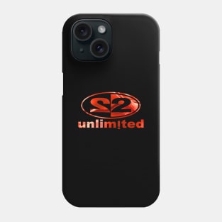 2 UNLIMITED - Red edition dance music 90s Phone Case