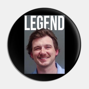 Morgan Wallen Legend Mugshot Pin