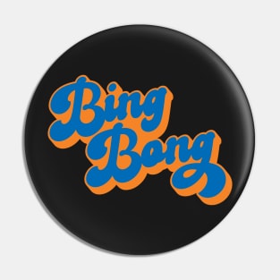 New York Basketball Bing Bong Players Rally Cry Pin