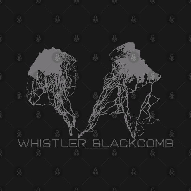 Whistler Blackcomb Resort 3D by Mapsynergy