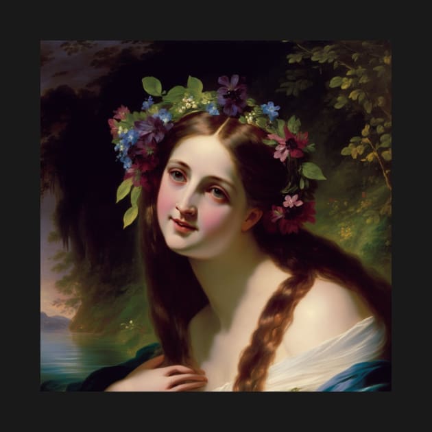 Franz Xaver Winterhalter Ophelia by faewildlingart