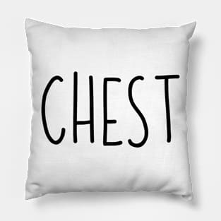 A- Chest And Nuts Couples Christmas Lover Pajamas Men Women Pillow