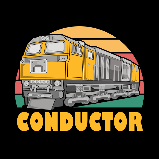 Train Conductor by Foxxy Merch