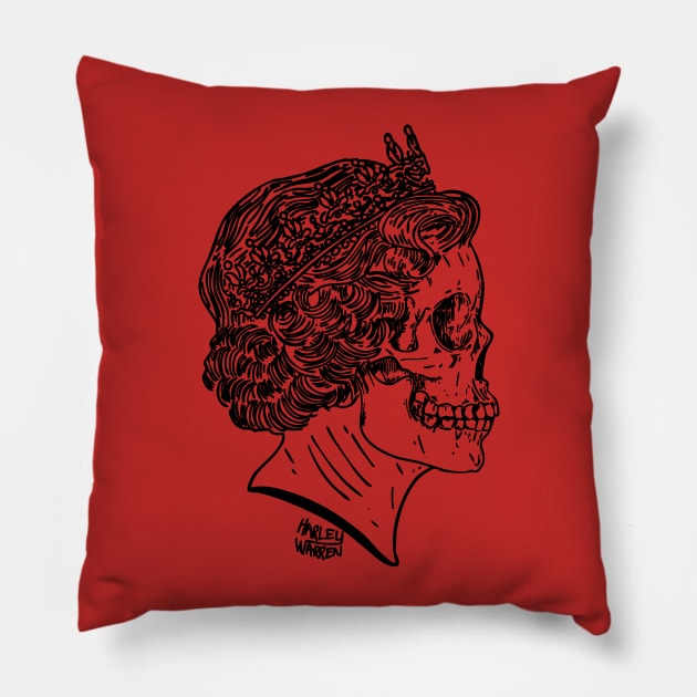 God Save The Queen Pillow by Harley Warren