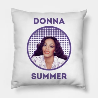 donna summer ll violet Pillow