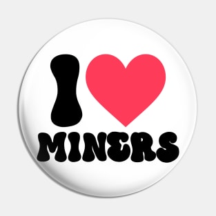 I love miners groovy font Pin