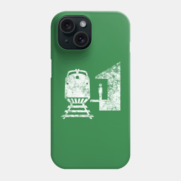 Railroad Sign Phone Case by LazyDayGalaxy