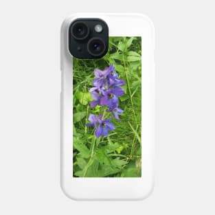 Tiny delphinium Phone Case