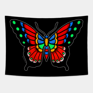 Butterfly Tattoo Tapestry