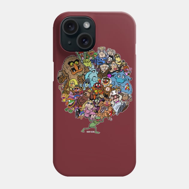 World of Friendship Phone Case by Durkinworks