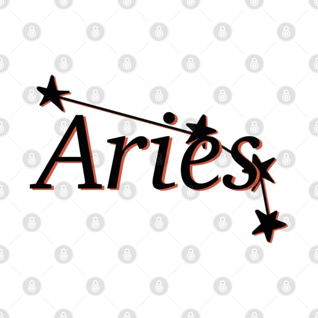 Aries Constellation by SentABearToSpace 