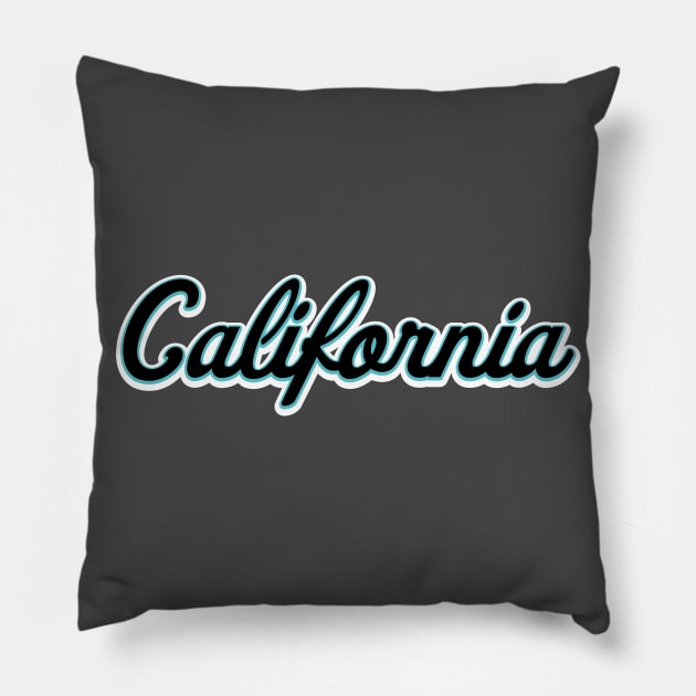 California Pillow by nickemporium1