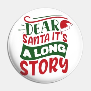 dear santa its actually a funny story Pin