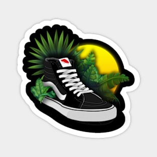 Tropical High Tops Magnet