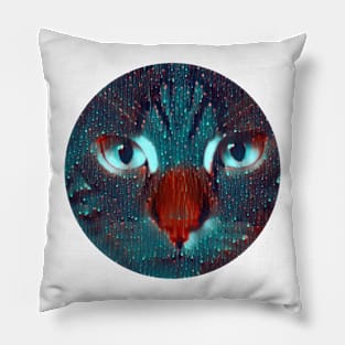 Affectionate mycat, revolution for cats Pillow